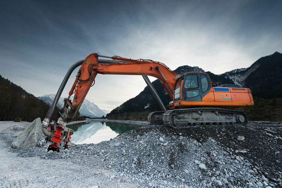 Improve Process with Excavator Dredge Attachment
