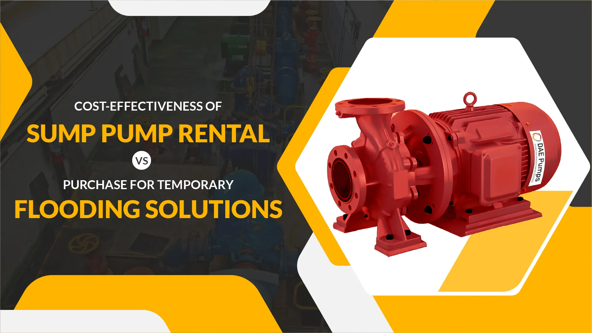 Cost-Effectiveness of Sump Pump Rental